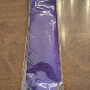 Paul Malone Men’s Silk Necktie – Solid Purple – New w/ Tags